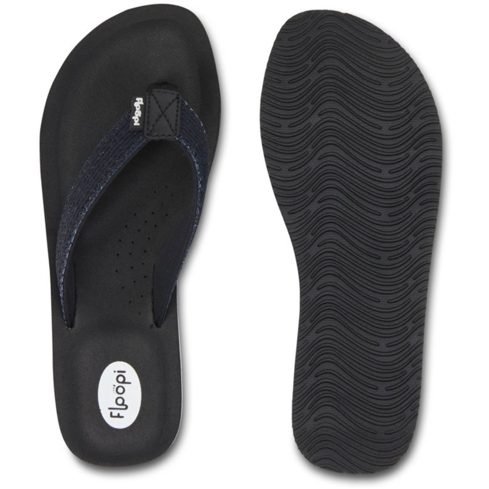 Women's Sofia Sparkly Comfort Flip
Flop, Black - 7 - Picture 4 of 7